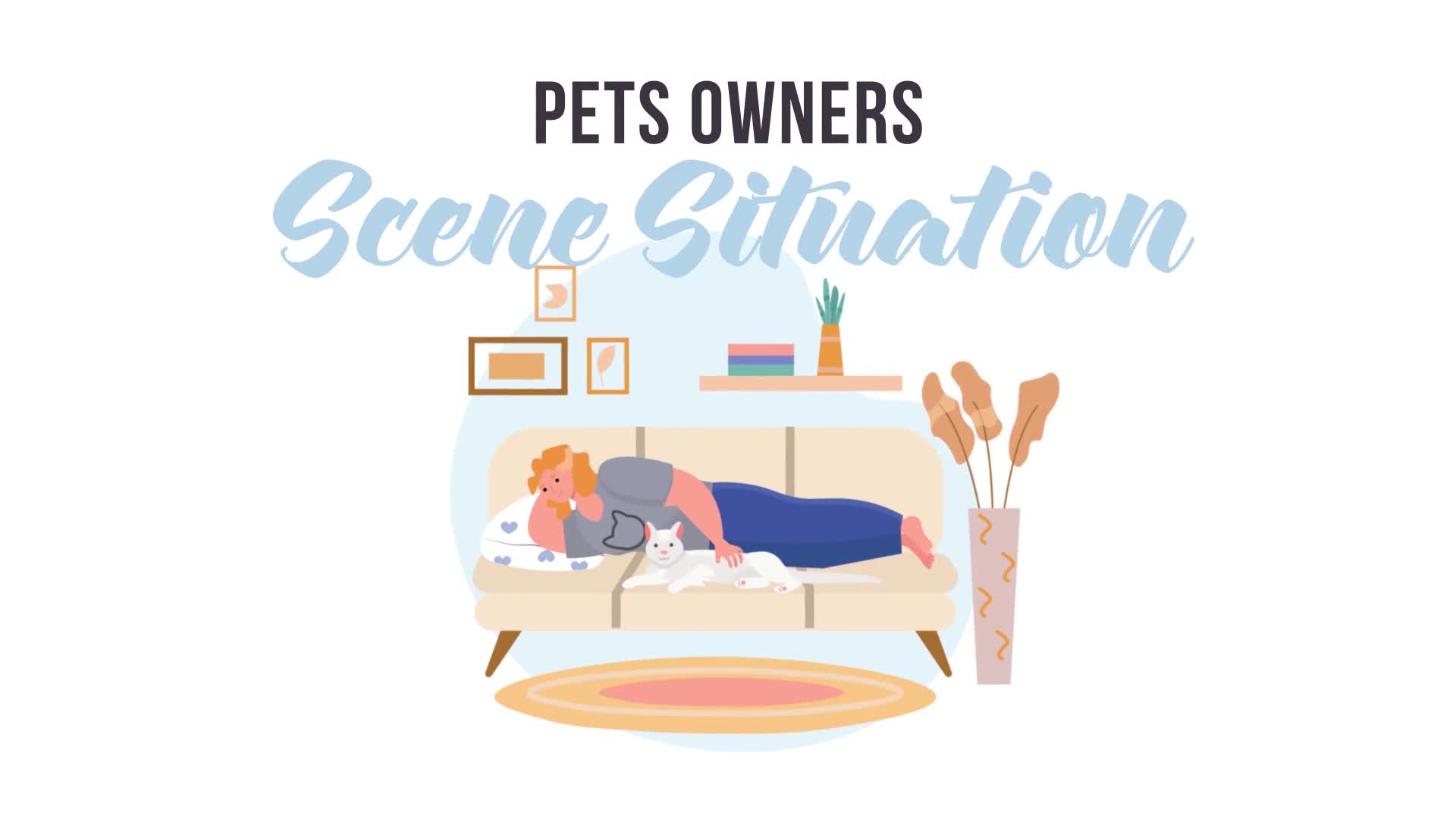 Pets owners Scene Situation Videohive 31887875 After Effects Image 1
