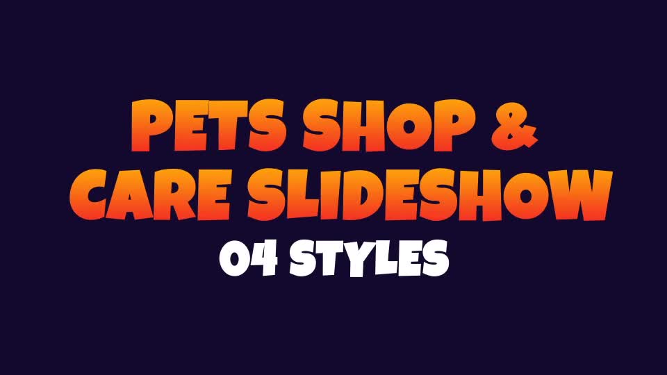 Pets Shop and Care Slideshow Videohive 32574226 After Effects Image 1