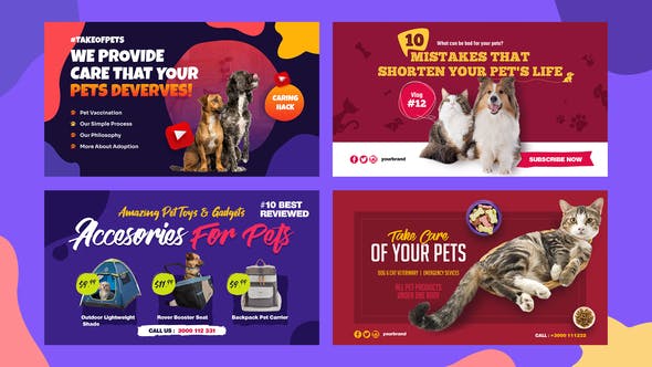 Pets Shop and Care Slideshow - 32574226 Videohive Download