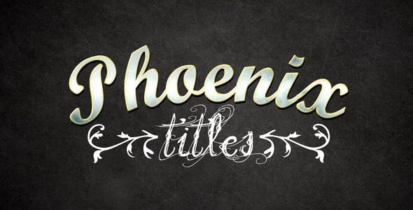 Phoenix Titles - Videohive 5019986 Download