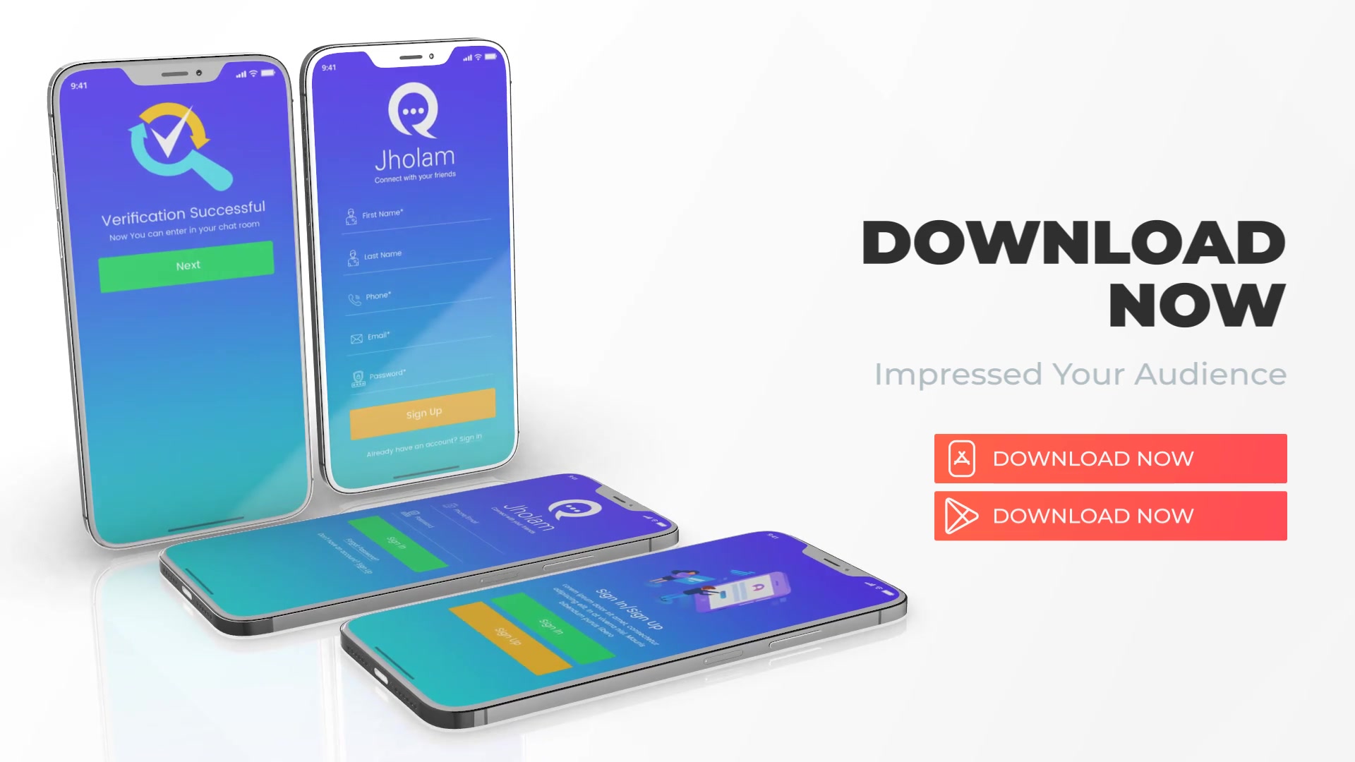 Phone 12 Pro Display Mockup Web App Promo Videohive 29149242 After Effects Image 11