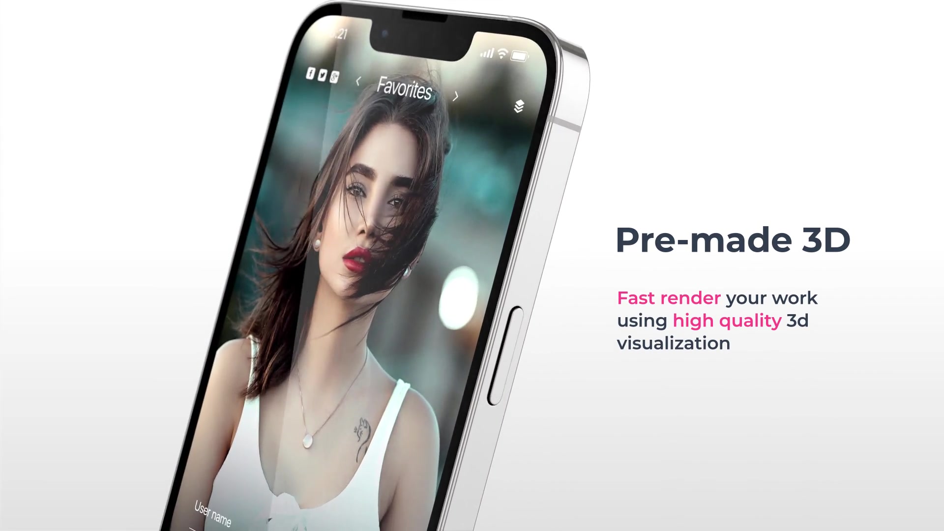 Phone 13 Pro Mockup | App Promo Videohive 35117039 After Effects Image 4