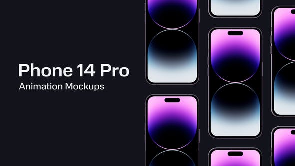 Phone 14 Animated 3D Mockup App Promo - Download 41429039 Videohive