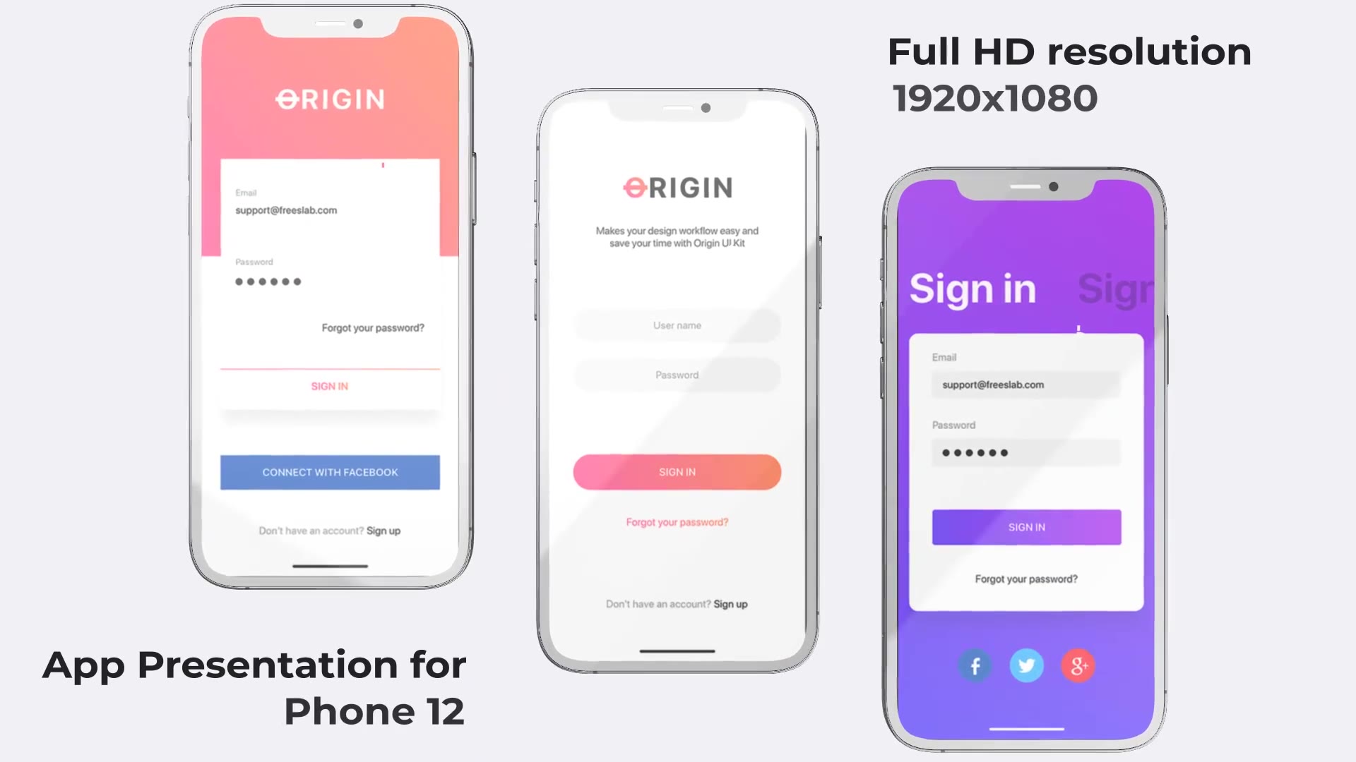 Download Phone App 12 Pro App Promo Mockup Videohive 29856811 Quick Download After Effects