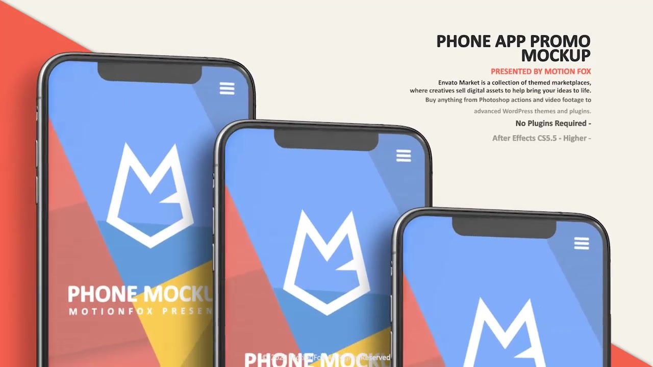 Phone App Presentation Mockup Pack Videohive 26012456 After Effects Image 4