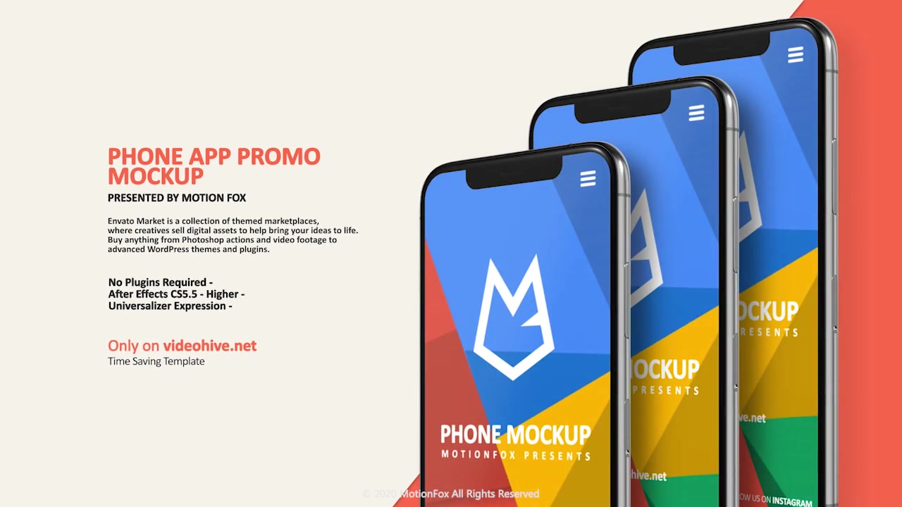 Phone App Presentation Mockup Pack Videohive 26012456 After Effects Image 5