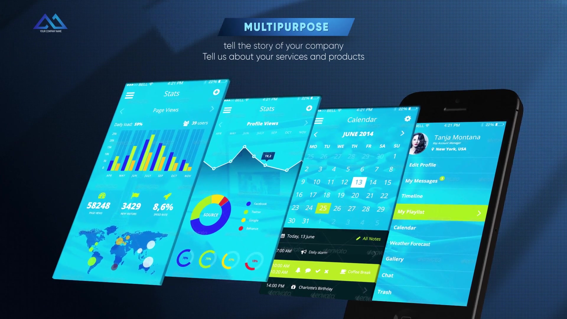 Phone App Presentation Videohive 21414295 After Effects Image 9