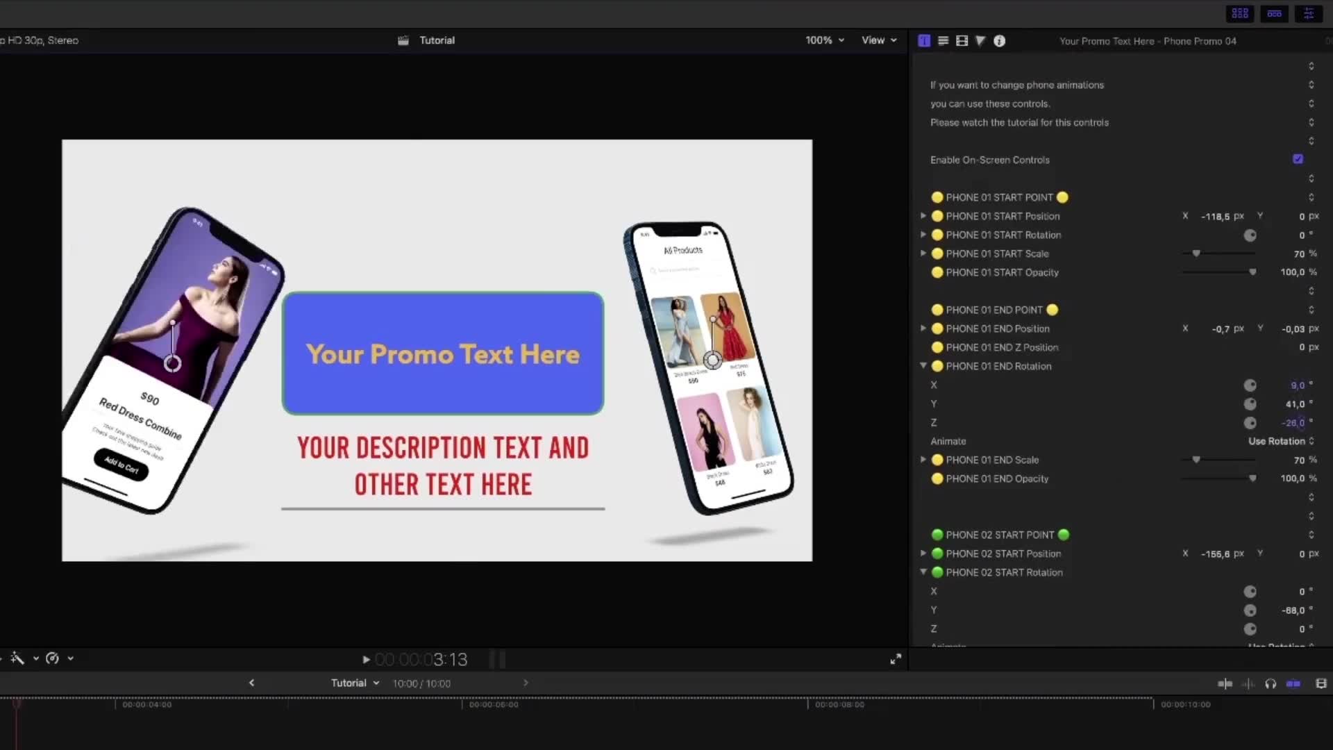 Phone App Promo For Final Cut Pro X Videohive 39821494 Apple Motion Image 2