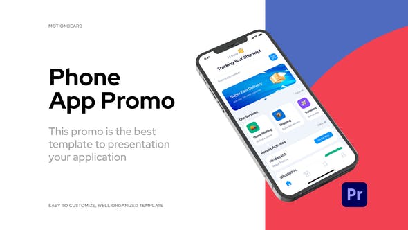 Phone App Promo for Premiere Pro - Download Videohive 33994120
