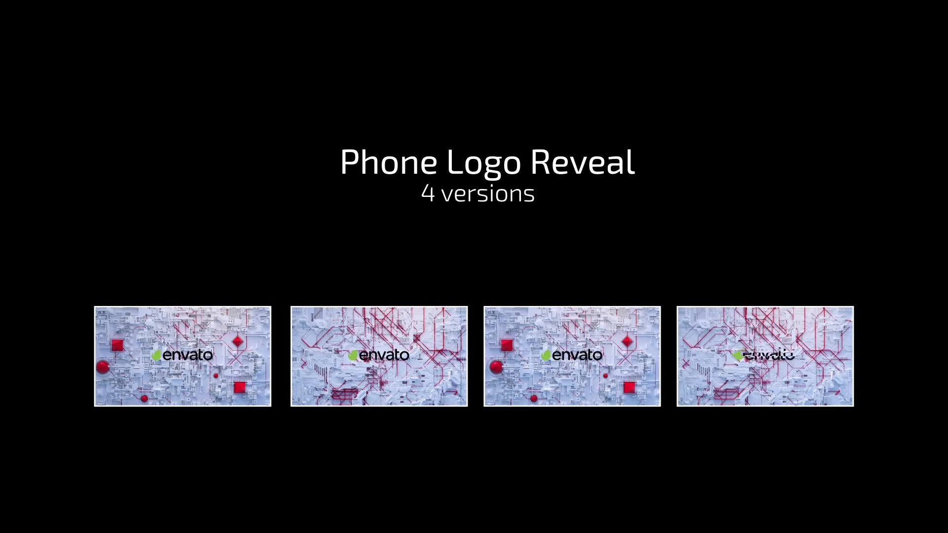 Phone Logo Reveal (4 Versions) Videohive 23181006 After Effects Image 2