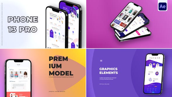 Phone Mockup 13 Pro - Videohive Download 38230851