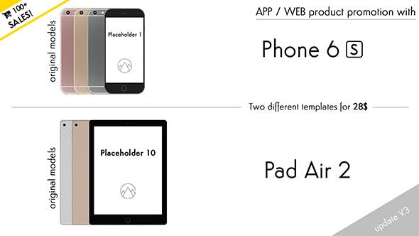 Phone & Tablet Web / App Product Promotion - Videohive Download 8915021