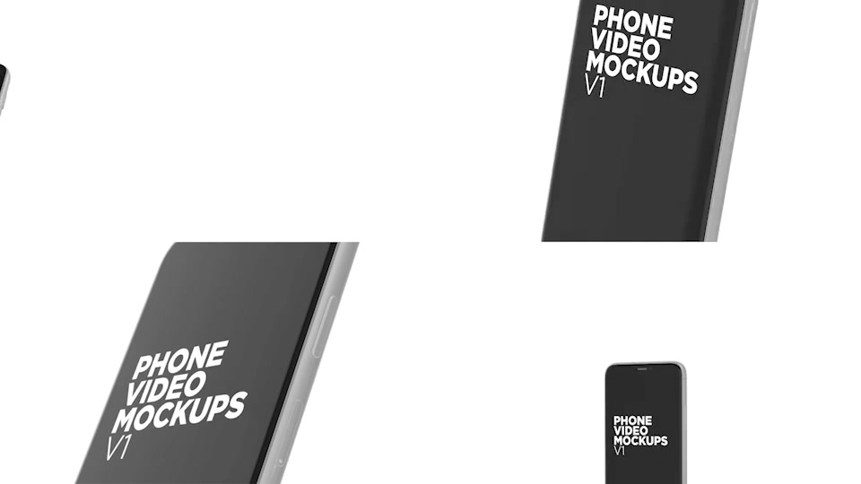 Phone Video Mockups V1 Videohive 27435901 After Effects Image 11