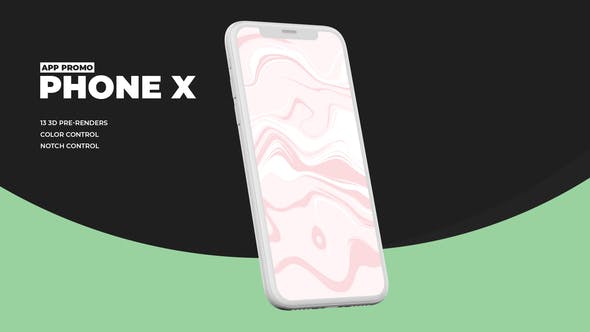 Phone X Clay App Promo - 22565463 Download Videohive