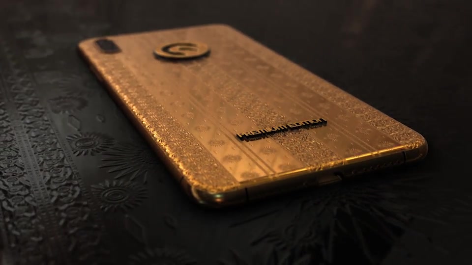 Phone X Gold Logo - Download Videohive 20983667
