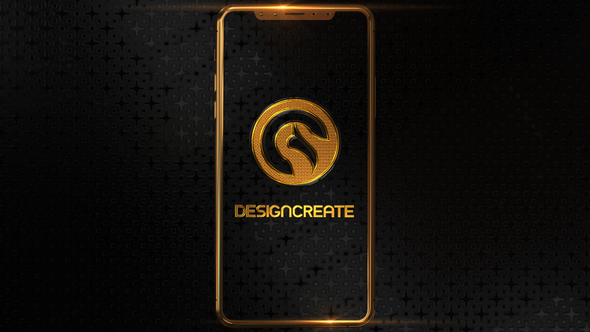 Phone X Gold Logo - Download Videohive 20983667