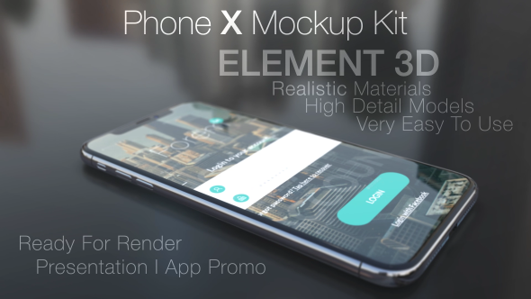 Phone X Mockup Kit - Download Videohive 20758516