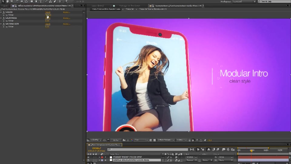 Phone X Modular App Intro Videohive 23656523 After Effects Image 7