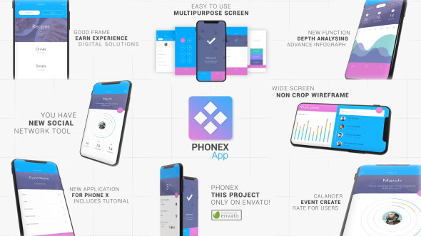 Phonex App Promo Kit - Download Videohive 20959842