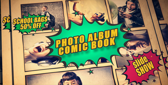 Photo Album Comic Book - Download Videohive 7985722