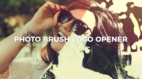 Photo Brush Logo Opener - Download Videohive 21448702