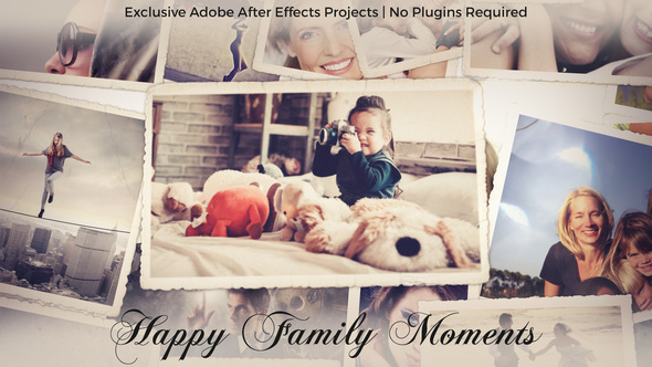 Photo Gallery Happy Family Moments - Download Videohive 22734305