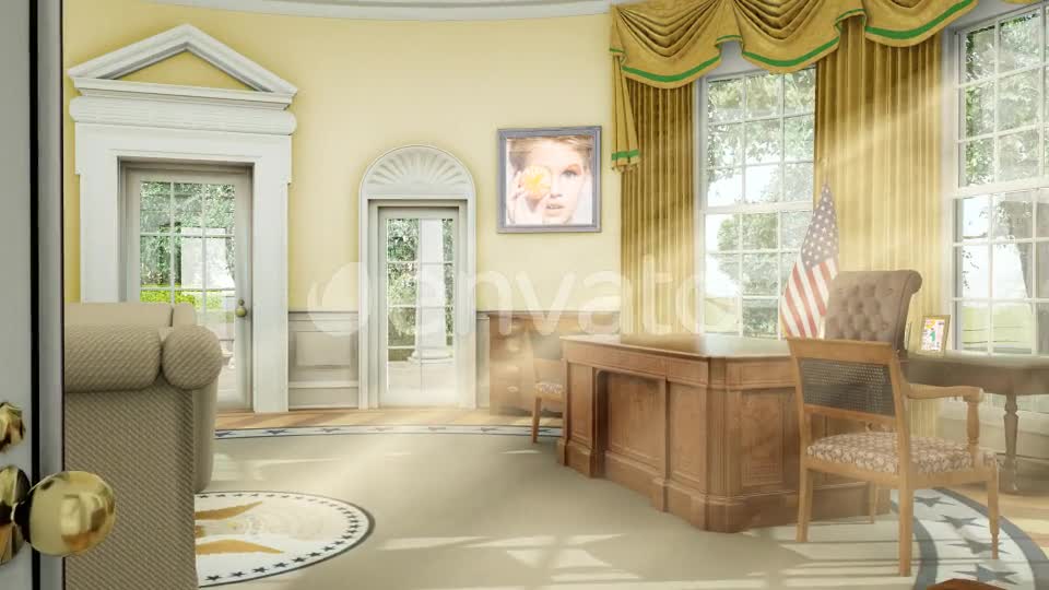 Photo Gallery in the Oval Office Videohive 32580563 After Effects Image 1