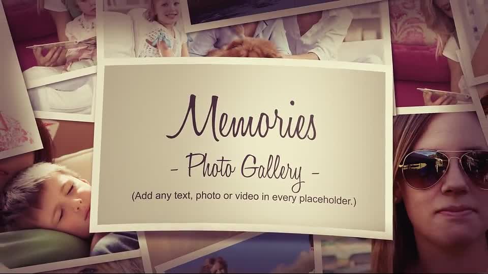 Photo Gallery Memories - Download Videohive 8693944