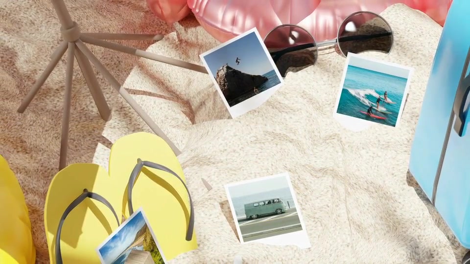 Photo Gallery on Summer Beach Videohive 33088877 After Effects Image 9