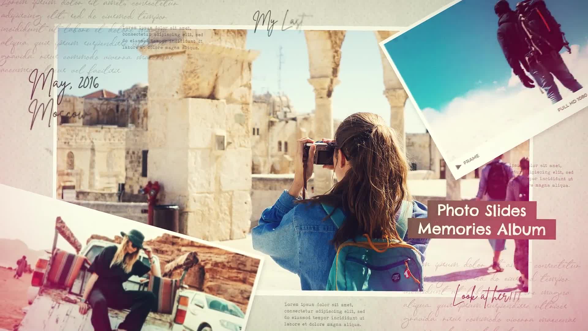 Photo Memories Slideshow | MOGRT Videohive 37245149 Premiere Pro Image 1