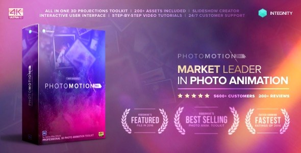 Photo Motion Pro Professional 3D Photo Animator - Download Videohive 13922688