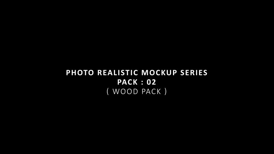 Photo Realistic Logo Mockup Pack 02 : Wood Pack ( Version 3 : Neon ) Videohive 14347223 After Effects Image 1