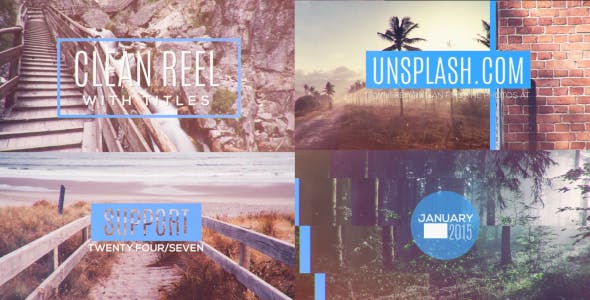 Photo Reel With Titles - Download Videohive 14640426