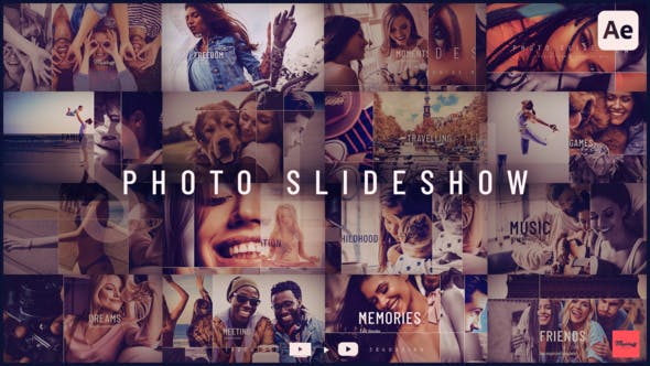 100 photo slideshow videohive free download after effects templates