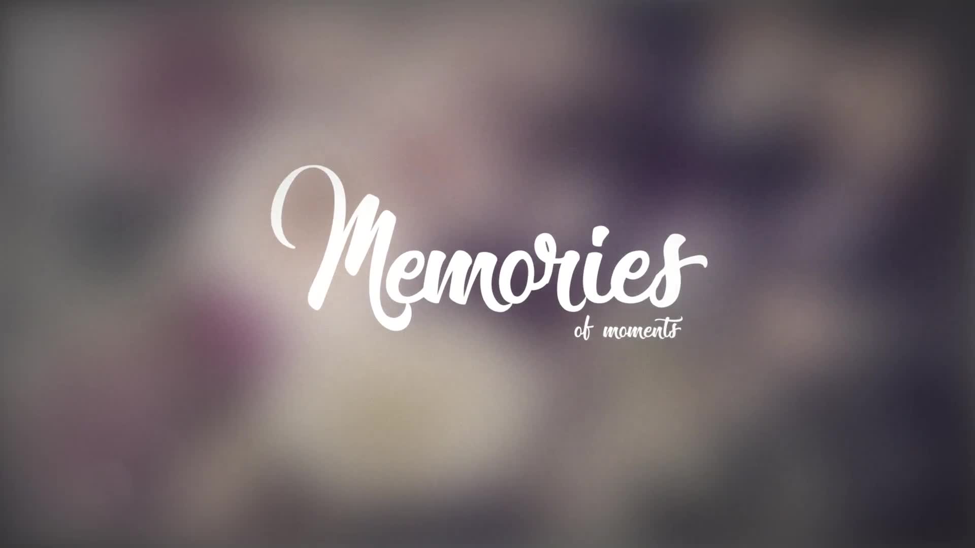 Photo Slideshow / Memories of Moments Videohive 22459401 After Effects Image 1
