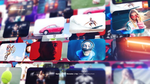 Photo Wall Intro Logo Reveal - Videohive 27154125 Download