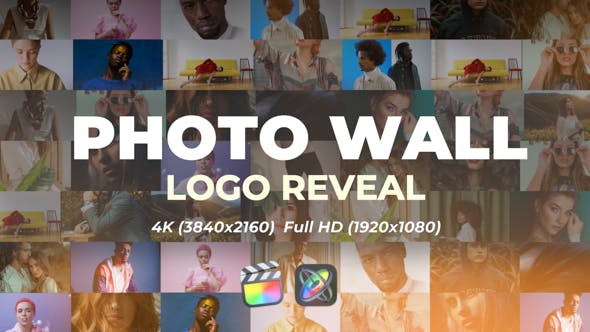 Photo Wall Logo Reveal - Videohive Download 32668621