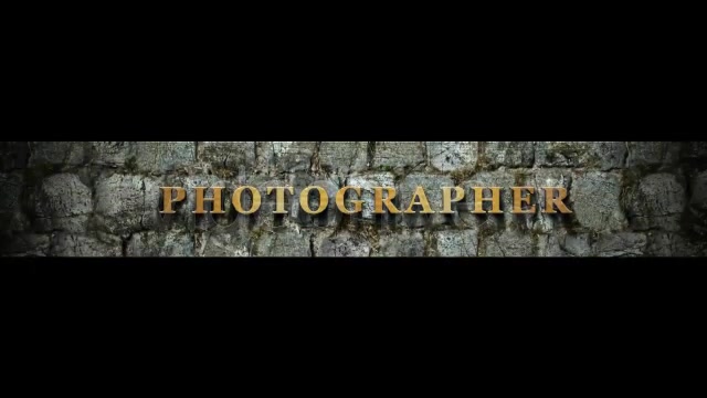 PHOTOGRAPHER - Download Videohive 97223