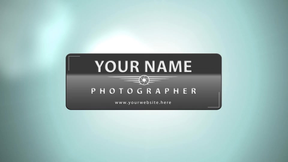 Photographers Eye Logo Videohive 7293615 After Effects Image 5
