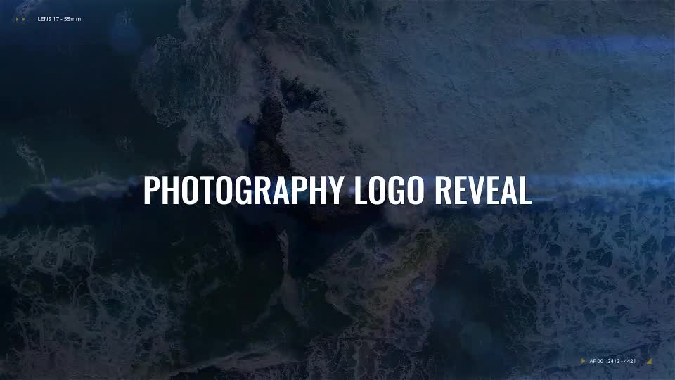 Photography Logo Reveal Videohive 29422438 After Effects Image 1