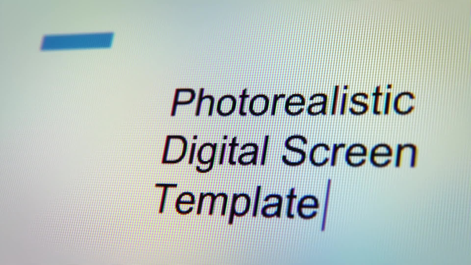 Photorealistic Digital Screen template Videohive 28435355 After Effects Image 1