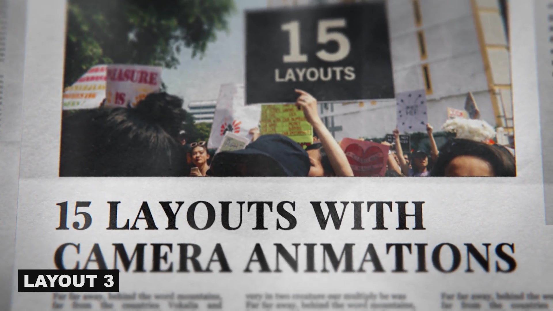 Photorealistic Modern Newspaper template Videohive 26605013 After Effects Image 6