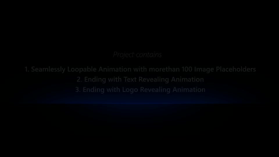 Photos Galaxy Loopable Flythrough Animation - Download Videohive 8192453