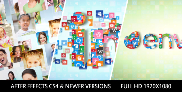 Photos Icons Logo Formation - Download Videohive 9753711