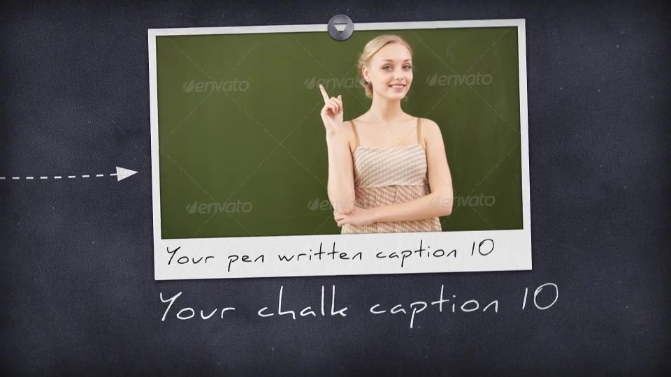 Photos On Chalkboard Videohive 8688285 After Effects Image 12