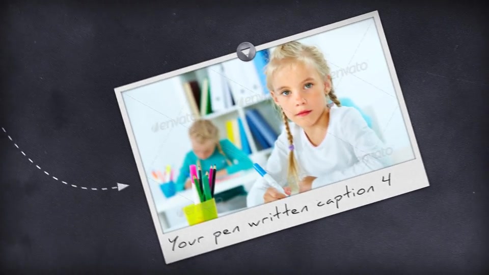 Photos On Chalkboard Videohive 8688285 After Effects Image 5