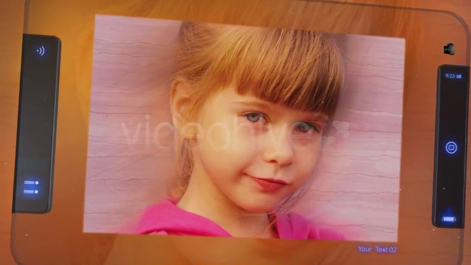 Photosession With Transparent Tablet - Download Videohive 4820093