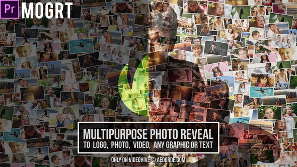 Photo​ ​Reveal ​Multipurpose ​Intro​ ​and​ ​Opener (Mogrt) - Videohive 34069735 Download