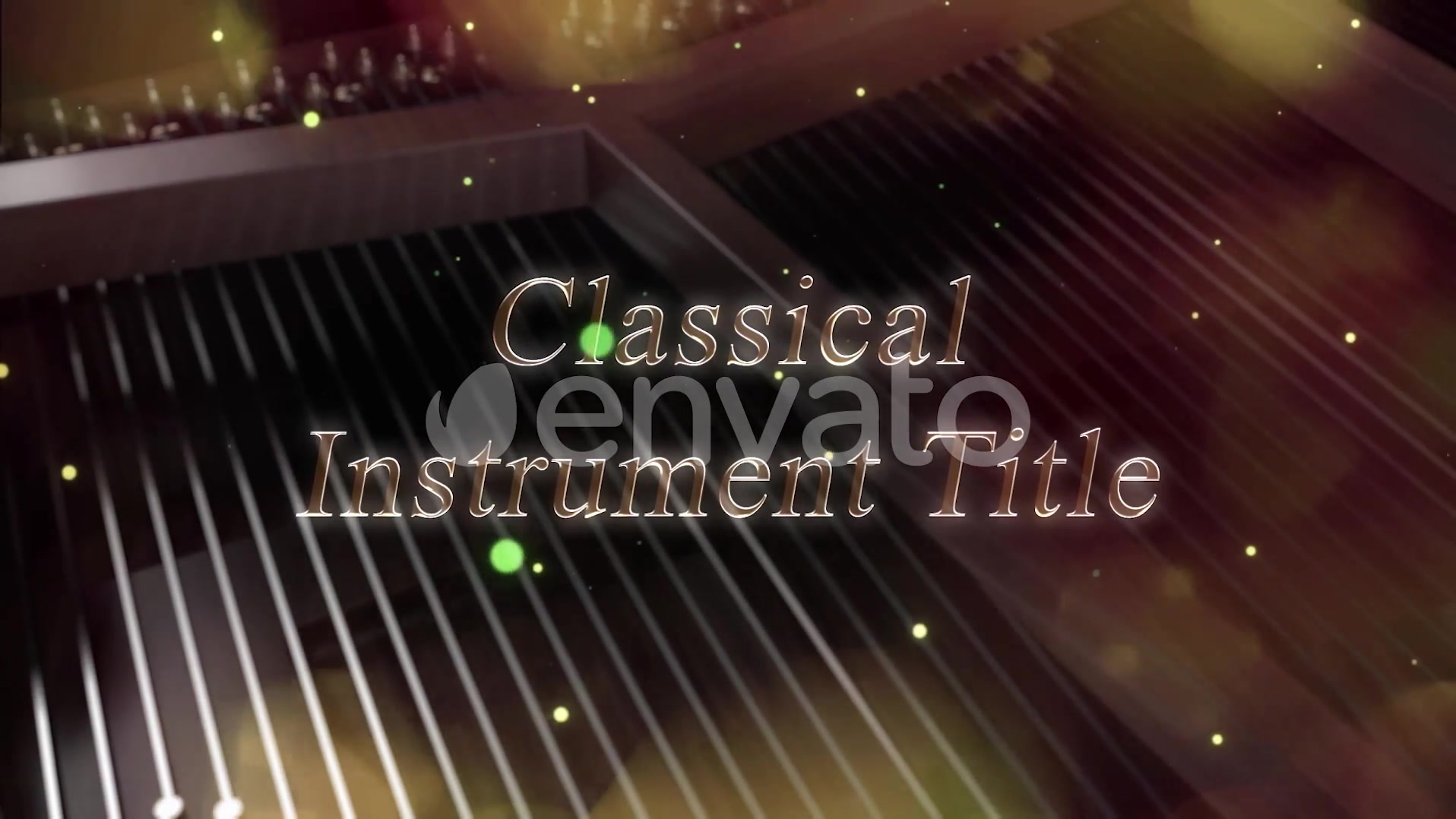 Piano Classical Instrument Title Videohive 29385561 After Effects Image 7