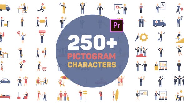 Pictogram Characters - Download 30710206 Videohive
